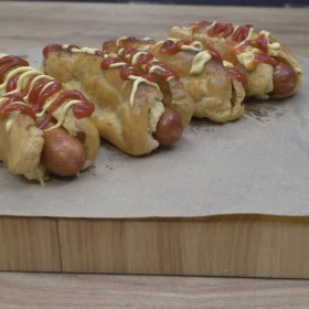 Éclair façon Hot Dog