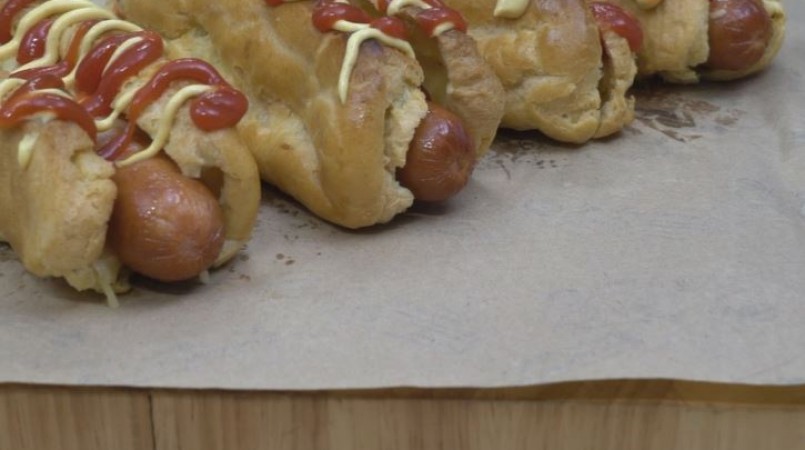 Éclair façon Hot Dog