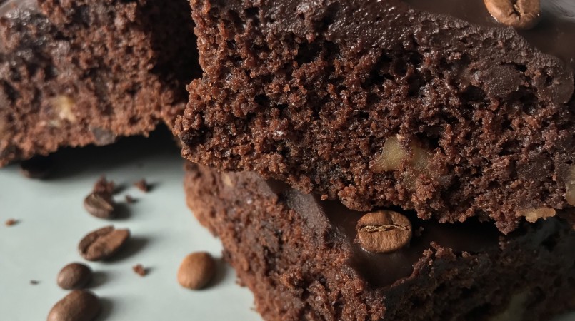 Brownies café et chocolat