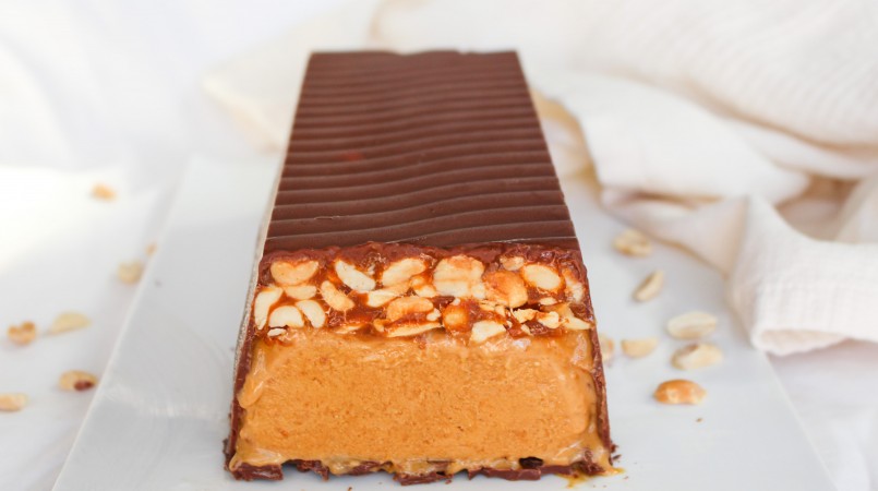 Snickers glacé géant