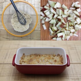 Crumble aux pommes