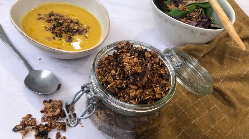 Granola salé