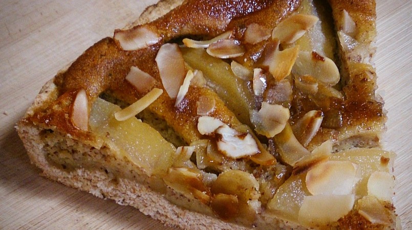 La Tarte aux Poires et aux Amandes - Cuisine Ta Mère