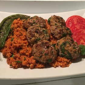 Assiette kefta maison