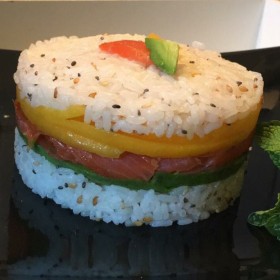 Sushi-burger