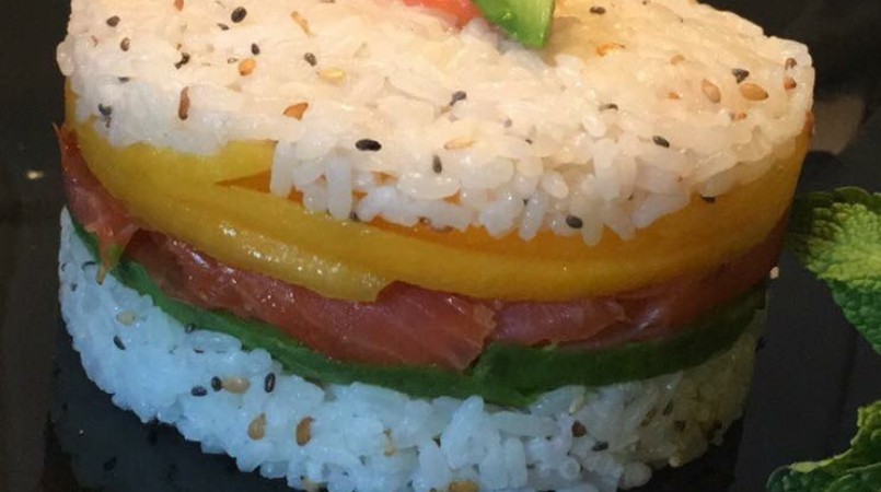 Sushi-burger