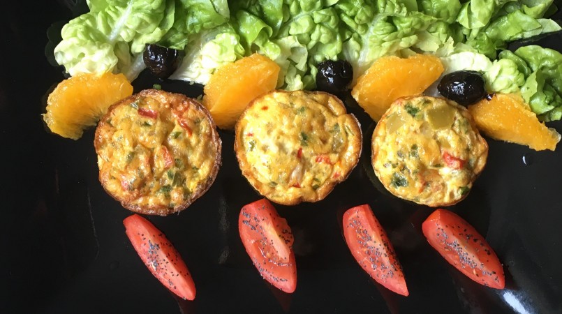 Muffins salés quinoa et légumes