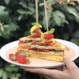 Club sandwich aux fruits