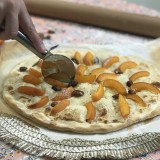 Tarte aux abricots façon pizza