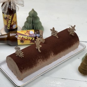 Bûche de Noël au Cacolac