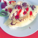 Crêpe aux fruits