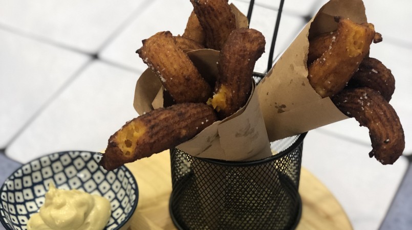 Churros de patates douces