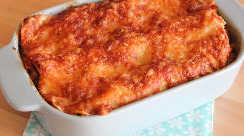 Lasagnes aux légumes et crème de soja