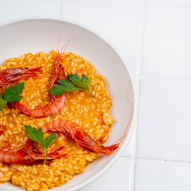 Risotto de gambas