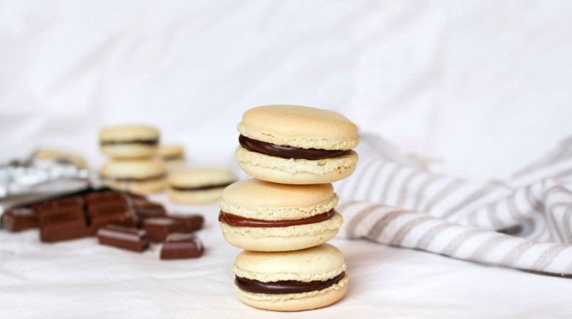 Macarons aux chocolat