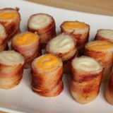 Makis de lard au fromage