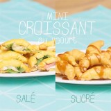 Mini croissant au yaourt