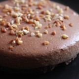 Mousse au chocolat façon cheesecake