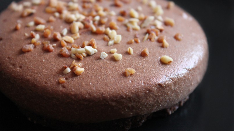 Mousse au chocolat façon cheesecake