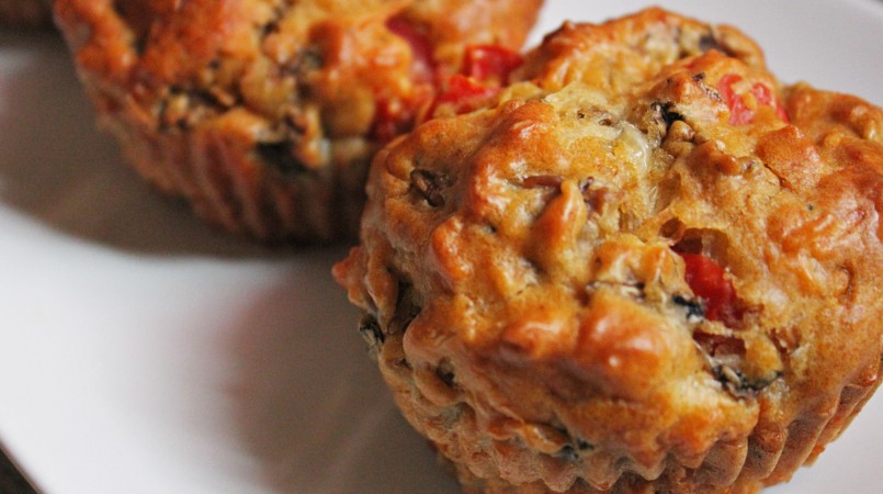 Muffins champignon tomate