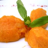 Purée de patates douce