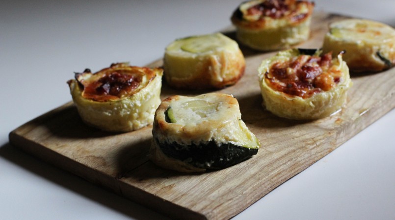 Quiche courgette