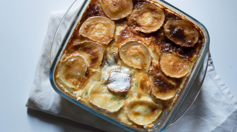 Clafoutis aux champignons