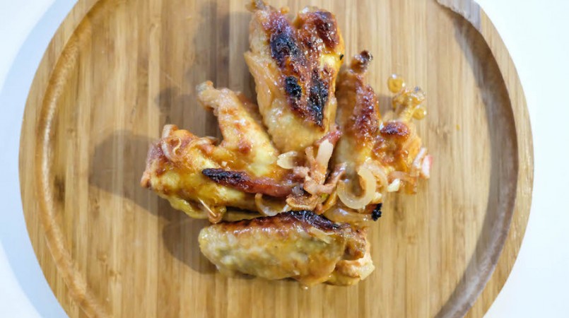 Wings de poulet avec sauce barbecue maison