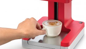 Maker Ripple ou la machine qui imprime sur café !