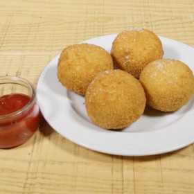 Risotto Ball, coeur Boursin