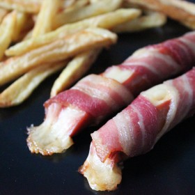 Saucisses frites de mon enfance