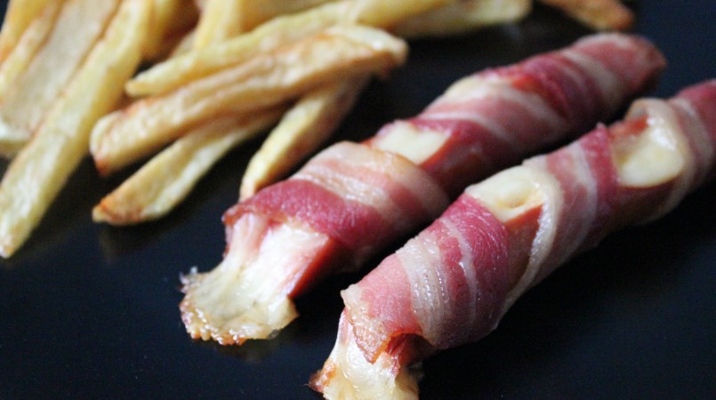 Saucisses frites de mon enfance