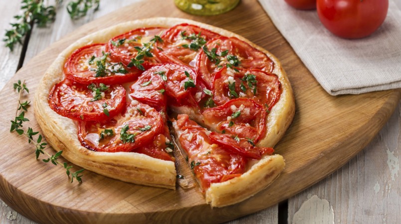 Tarte à la Tomate et Moutarde