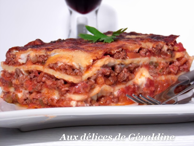 Lasagne à la bolognaise ( véritable recette de Bologne ) 9