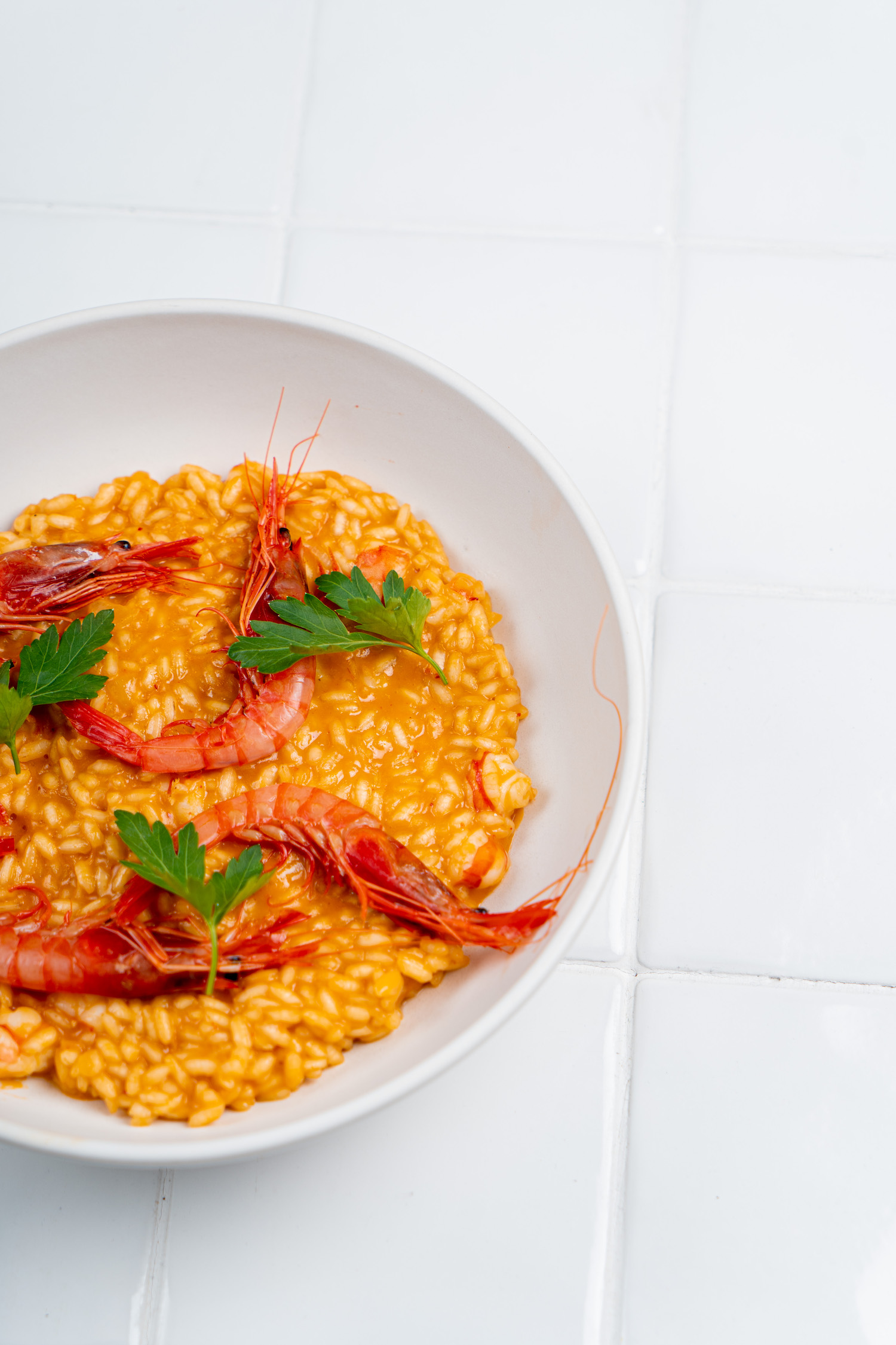 Recette risotto de gambas