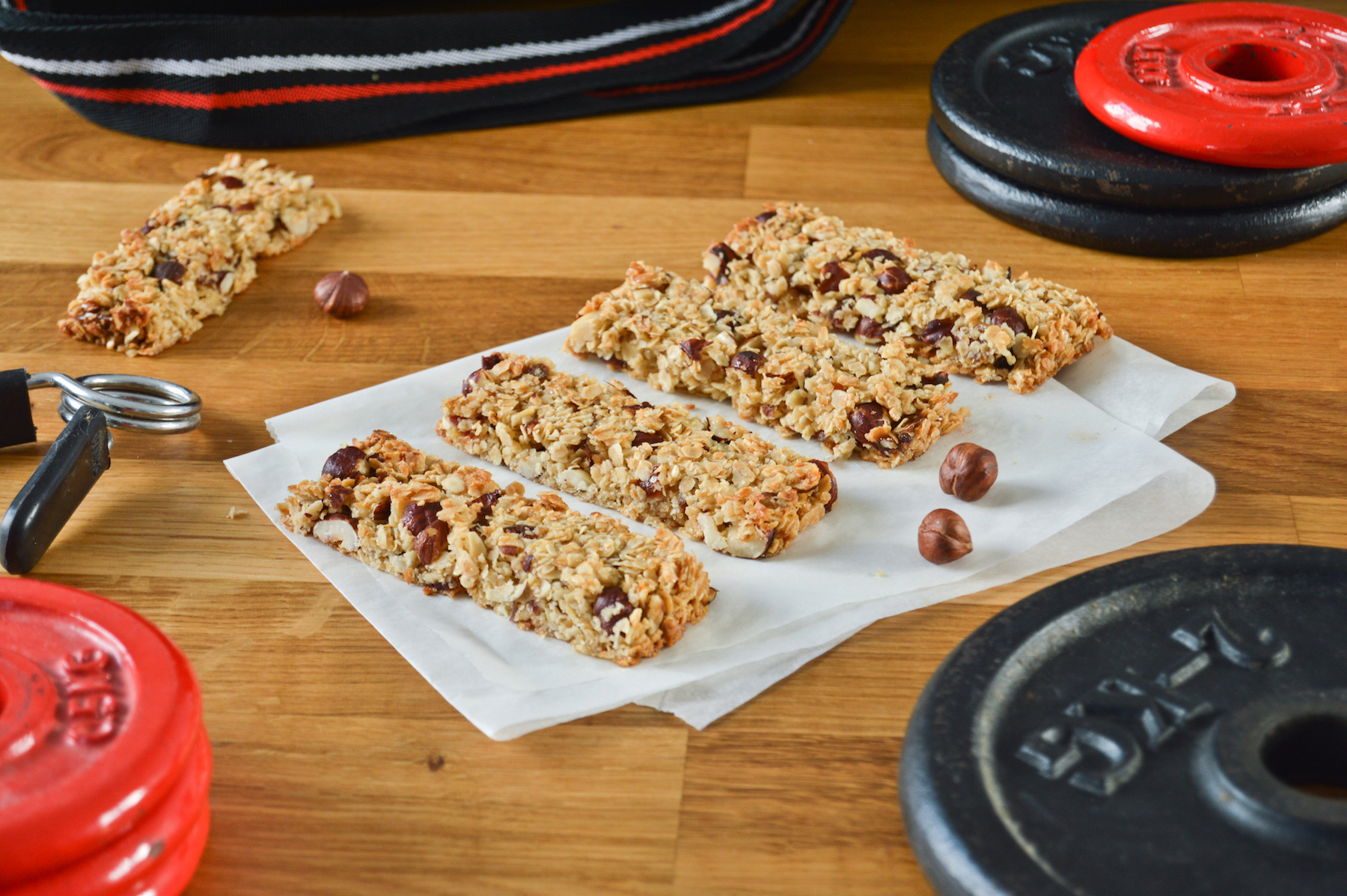 Recette barres de muesli aux pépites chocolat