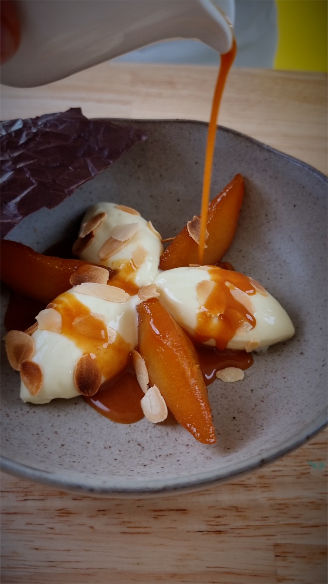 Poire BelleHélène revisitée Cuisine Ta Mère